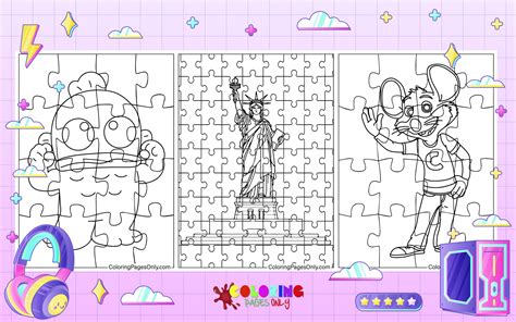 Image result for Puzzle Coloring Pages