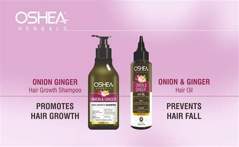 Buy Oshea Herbals Hair Growth Shampoo with Hair Oil Combo for All Hair ...