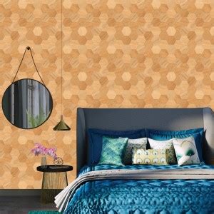 Asian Paints 45 cm EzyCR8 P&S Textured Honeycomb Textures Sticker ...