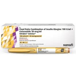Soliqua Solostar Pre Filed Pen 3 ml | Uses, Side Effects, Price ...