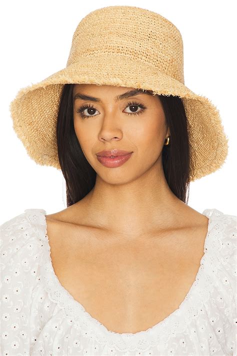 LSPACE Paco Bucket Hat in Natural | REVOLVE