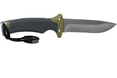 Gerber Ultimate Survival Fixed Blade 30-001830 Serrated Edge survival knife | Advantageously ...