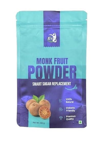 Monk Fruit Powder Sweetener 150g – 100% Natural Sugar Replacement, Zero ...