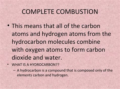 2012 04-05 complete and incomplete combustion-3 | PPT