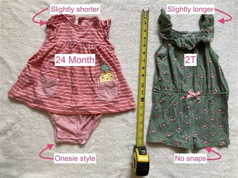 Ultimate Guide to 24 Month Vs. 2T Sizes: Are They the Same?