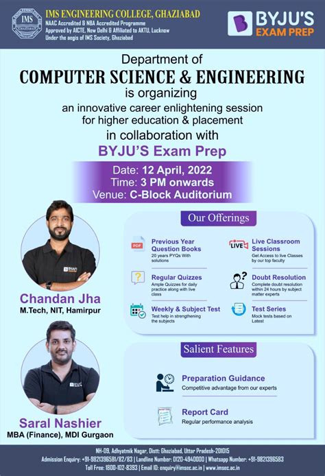 innovative career enlightening session for higher education & placement ...