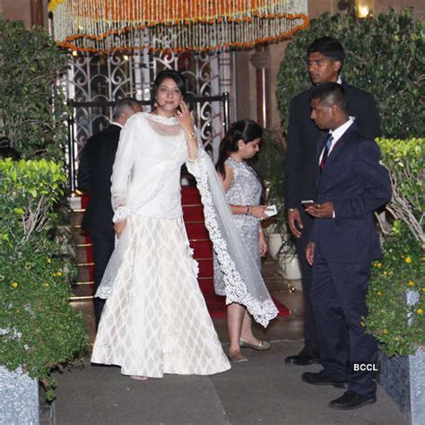 Sachin Tendulkar and Anjali Tendulkar arrives for a charity ball ...