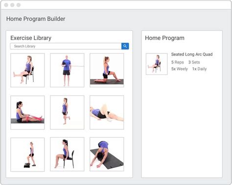 MedBridge Home Exercise 的图像结果