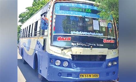 3 TNSTC buses confiscated in Erode over non- payment of compensation to ...