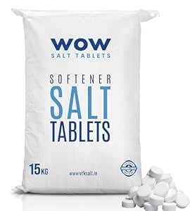 WOW Salt Tablets - 15Kg Water Softener Salt Tablets Bag | Water ...