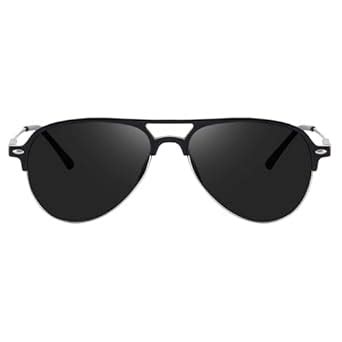 Buy Peter Jones Black Small Aviator UV/UB Protected Sunglasses for Kids ...