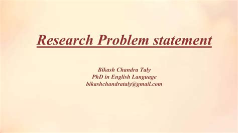 Image result for Problem Statement Examples for Research