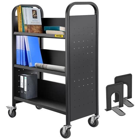 Metal Library Cart