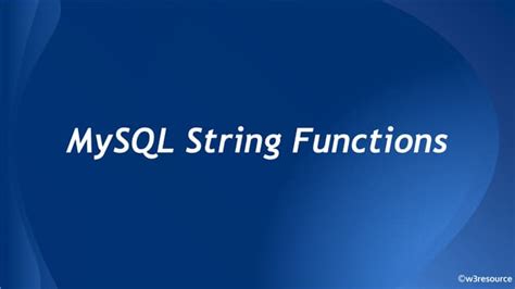 Image result for MySQL Functions