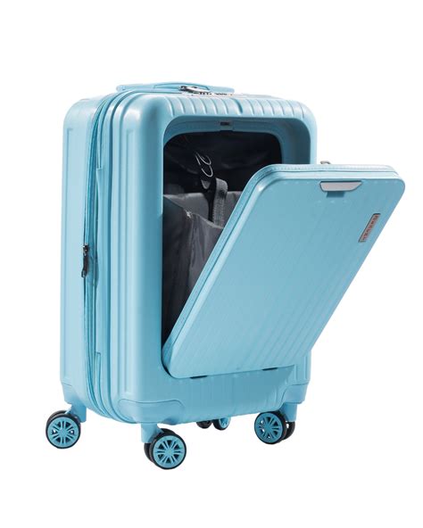 Desert Trolley Bag - Blue 20" Cabin – PYB Fashion