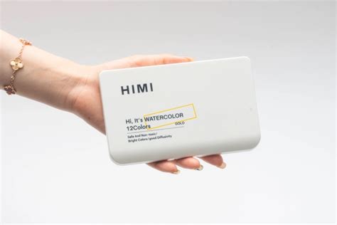 HIMI Metallic Watercolour – 12 Colours – Silver / Gold/ Jewellery ...