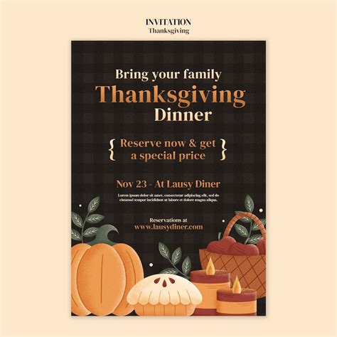 Thanksgiving menu Images - Free Download on Freepik
