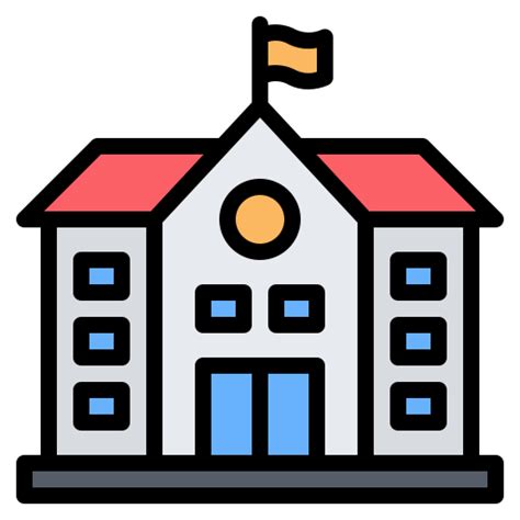 Schule icon Generic Outline Color | Freepik