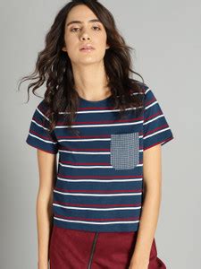 Womens Striped T Shirts - Buy Womens Striped T Shirts online at Best ...