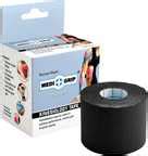 Medigrip Kinesiology Tape Sports 5 cm X 5 m (Pack of 1 Roll) Black ...