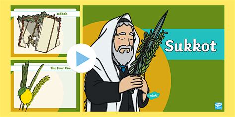 Sukkot Words and Phrases PowerPoint for Kids | Twinkl USA