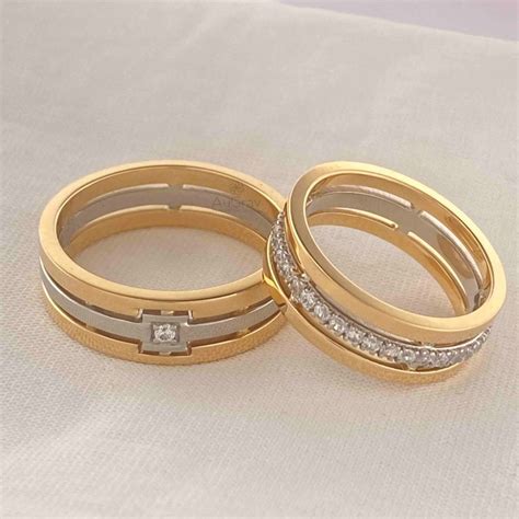 Layers Of Love Fusion Couple Rings