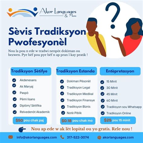 🌟 Ou bezwen tradui dokiman ofisyèl? 🌟 Nou ofri sèvis tradiksyon ...