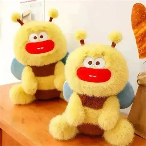 Cute Sausage Mouth Funny Bee Doll | Only Premium Plush Store in India