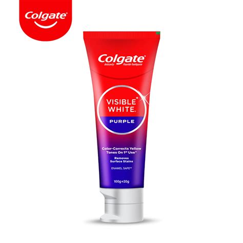 Colgate Visible White Purple Toothpaste | Colgate IN