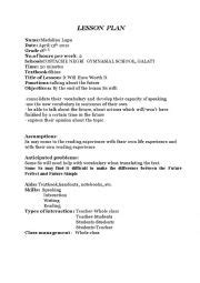 Future Perfect Lesson Plan 的图像结果