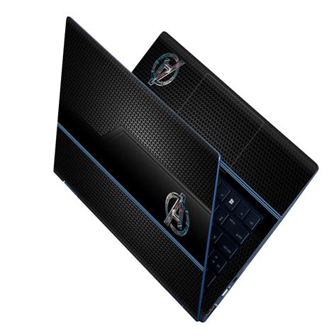 Shop A Logo on Black Honeycomb Laptop Skin | Buy Online Now – SkinsLegend