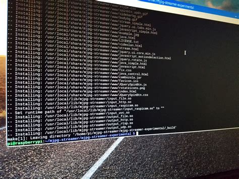 Raspberry Pi Video Stream 的图像结果