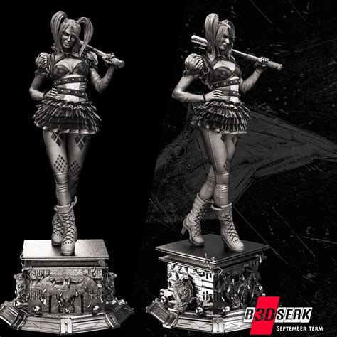 Harley Quinn Pin Up Statue