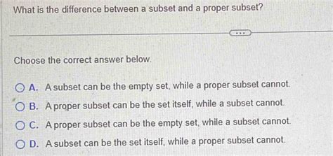 Subset And Proper Subset Difference 的图像结果