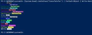 Image result for Macos PowerShell Colors