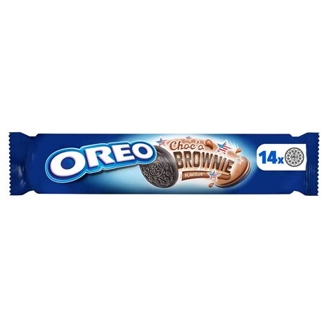 Oreo Sandwich Biscuits Choc'o Brownie 154g | British Chemist