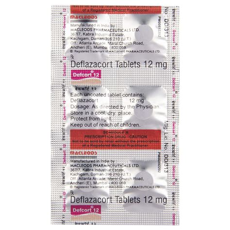 Defcort 12 Tablet | Uses, Side Effects, Price | Apollo Pharmacy
