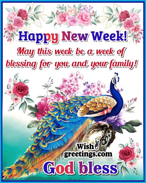 Happy New Week Images - Wish Greetings