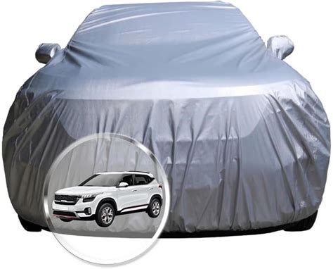 NEODRIFT 'CrystalTech' Car Cover for Kia Seltos (100% Water-Resistant ...