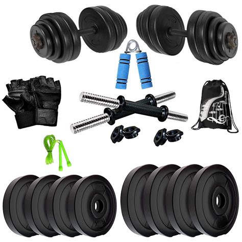 Bodyfit BF-20KG Combo Dumbbells Kit – Sportswing.in