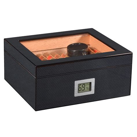 Buy Cigarol Cigar Humidors, Cigar Box with Digital Hygrometer and ...