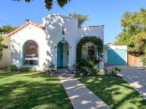 Spanish Bungalow Curb Appeal Classic Contemporary Spanish Style
