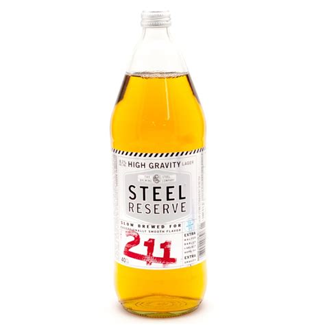 Steel Reserve 211, Bottles, 40oz 1 pack | BeerCastleNY