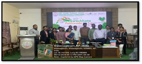 Swachhata Pakhwada-2024 – Central Tribal University of Andhra Pradesh