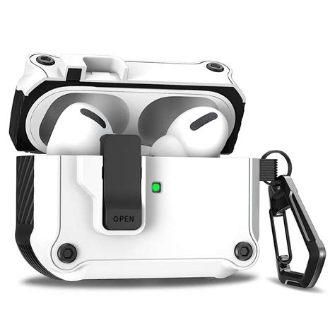 AirPods pro 2nd gen Hard PC case cover- Black/White – CellFAther