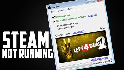 Не работает Idle Master не видит клиент steam (steam not running) - YouTube