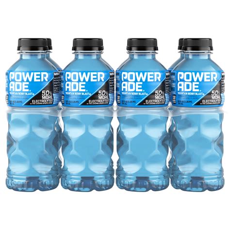 Powerade Mountain Berry Blast Nutrition Facts | Besto Blog