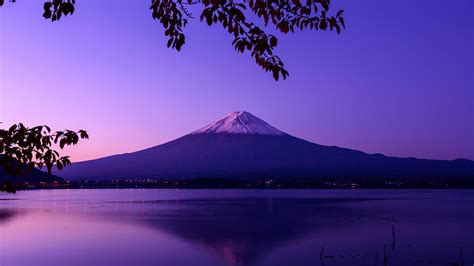 Mount Fuji Nightscape Wallpaper, HD Nature 4K Wallpapers, Images and ...