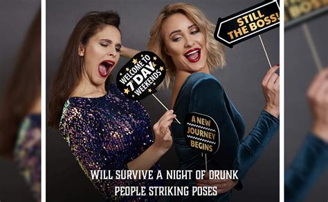 Party Propz Retirement Photo Booth Props for Retirement Party and ...