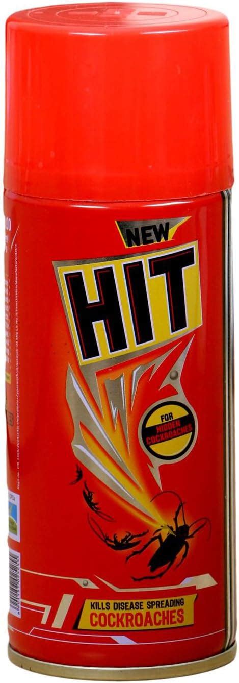 HIT Cockroach Killer Spray -200 ml & HIT Lime Flower Insect Spray ...